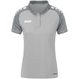 Jako Performance Poloshirt Damen soft grey/steingrau 42