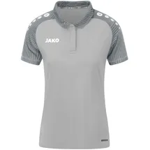 Jako Performance Poloshirt Damen soft grey/steingrau 42