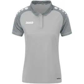Jako Performance Poloshirt Damen soft grey/steingrau 42