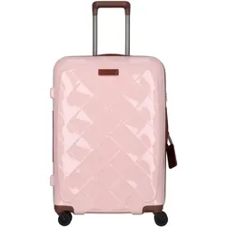 Stratic Leather & More 4-Rollen Trolley 65 cm rose