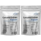 Kurkuma Extrakt - 360 Curcuma Kapseln Extra Hochdosiert 95% Extrakt Curcumin