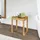 Wenko Badhocker Mod. Fondi aus massivem Akazienholz 60 x 39 x 30 cm braun