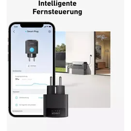 Anker Smart-Home-Steckdose Schwarz 2 St.