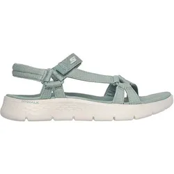 SKECHERS Damen Sandalen GO WALK FLEX, Grün, 42