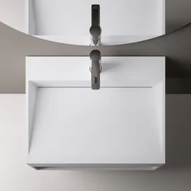 Bernstein Wandwaschbecken Twg71 Mineralguss Weiß matt 80cm