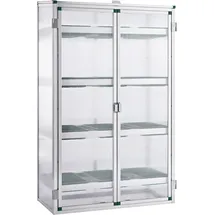 BECKMANN Gewächshaus Alu Silber 6 mm 0,38 m2