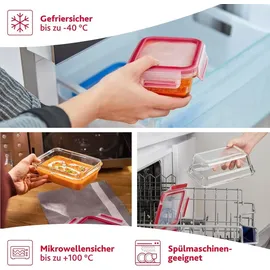 Emsa Frischhaltedose rechteckig rot 26,5 x 19,5 cm 2 l