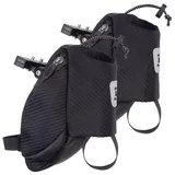 Xcase Satteltasche 2er-Set schwarz