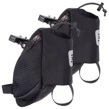 Xcase Satteltasche 2er-Set schwarz