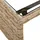 vidaXL Gartensofa in L-Form mit Tisch und Kissen Beige Poly Rattan