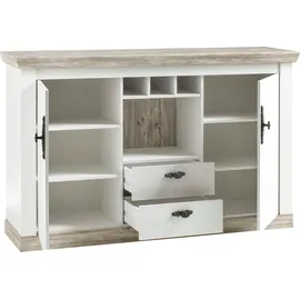 Home Affaire Florenz 168 x 104 x 44 cm Pinie Weiß