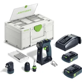 Festool CXS 18 Akku-Bohrschrauber C 3,0-Set inkl. 2 x 3,0 Ah Akku + Ladegerät
