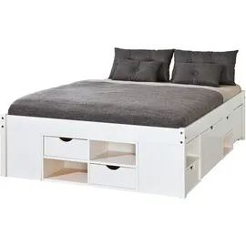 Interlink Funktionsbett Till 160 x 200 cm weiß