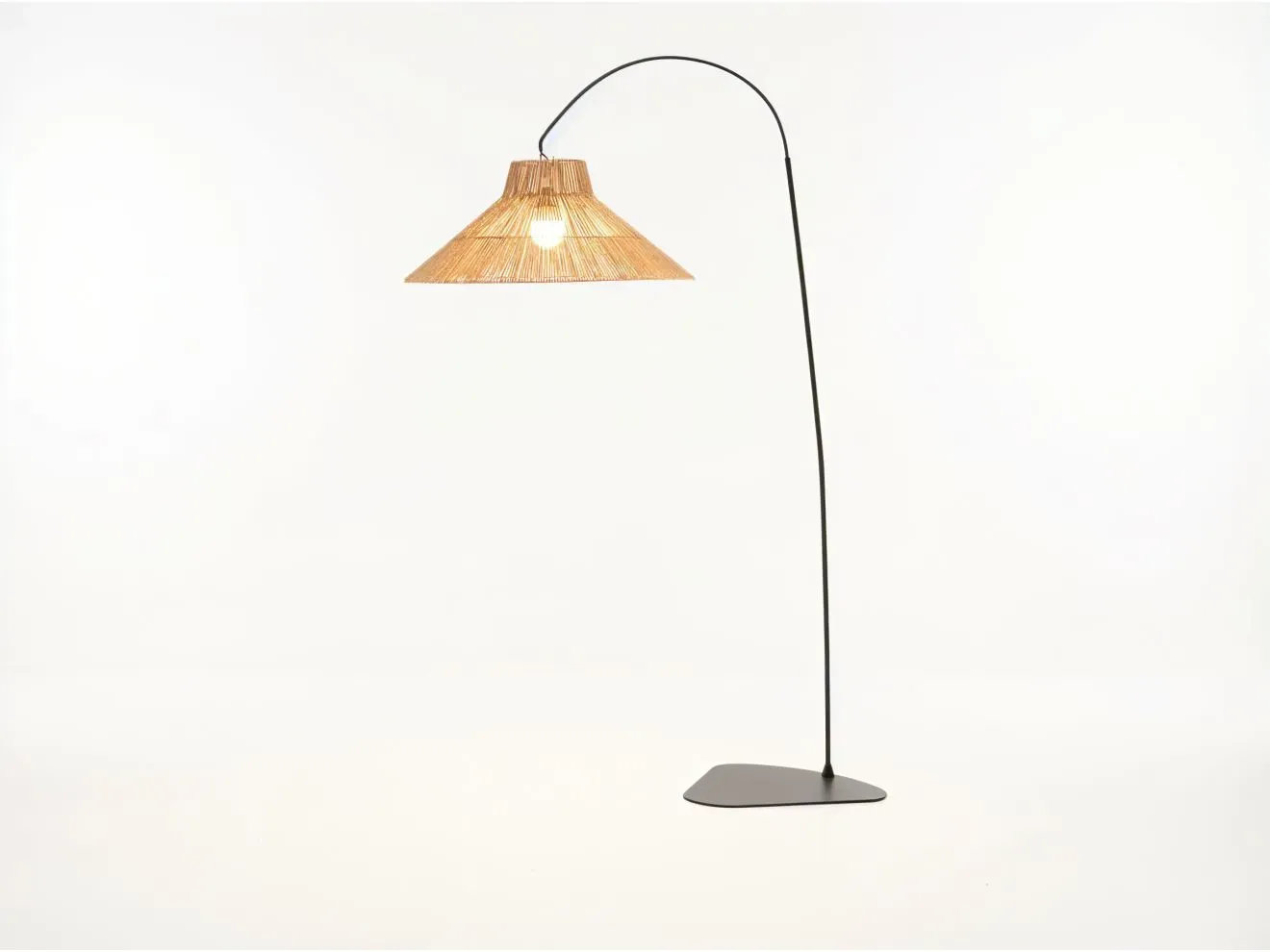 New Garden Niza LED-Stehlampe für draußen aufladbar dimmbar ø 80 cm (h: 230 cm)