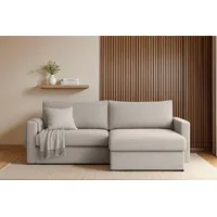 Fun Möbel Ecksofa Sofa BENDIK Stoff, Ottomane Rechts,