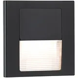Paulmann LED Wand-Einbauleuchte Tsaro 1W schwarz matt
