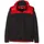 Kempa Emotion 2.0 1/4-Zip Hoodie schwarz/rot/gelb S