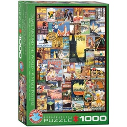 EUROGRAPHICS Puzzle Reise um die Welt (Puzzle), 1000 Puzzleteile