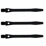 KARELLA Shaft Aluminium Medium Schwarz 45 mm