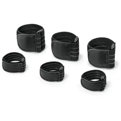 Tchibo - 6 elastische Befestigungsgurte - schwarz