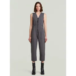 G-Star Jumpsuit "Relaxed Jumpsuit", Damen, Gr. XS, Normalgrößen, petrol gd, Obermaterial: 100% Baumwolle, Overalls Jumpsuit