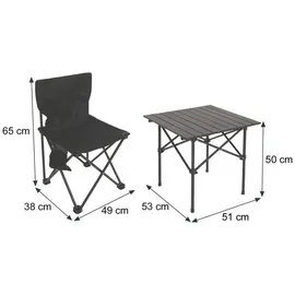 MCW Campingset MCW-N50 Schwarz