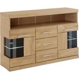 Home Affaire Sideboard »Ribe«, Breite 125 cm braun