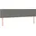 vidaXL Boxspringbett 180 x 200 cm Dunkelgrau