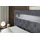 altdecor BOXBETT LED mit H4-Matratze und Lattenrost - NOEL GOLD - 160x200 Dunkelgrau
