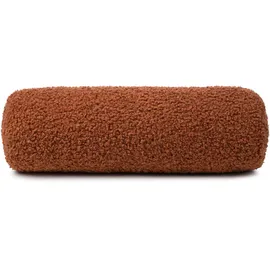 Gözze Curly Kissenrolle Rolf 20 x 60 cm Braun