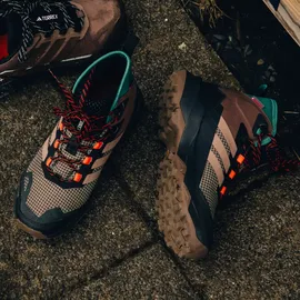 adidas Terrex Skychaser AX5 Mid Gore-tex® Climawarm+ Wanderstiefel - Earth Strata / Trace Brown / Pure Teal - EU 38 2/3