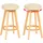 MCW Barhocker Boras 2er-Set drehbar  Creme