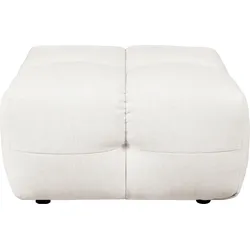 Polsterhocker "TALISHA", beige (creme), B:84cm H:43cm T:93cm, 100% Polyester, LEGER HOME BY LENA GERCKE, Hocker, passend zur Serie Talisha