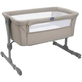 Chicco Next2Me Essential Neugeborenen Beistellbett Beige, - 98x65x80 cm,