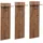 MCA Furniture Garderobenpaneel P55 Eiche