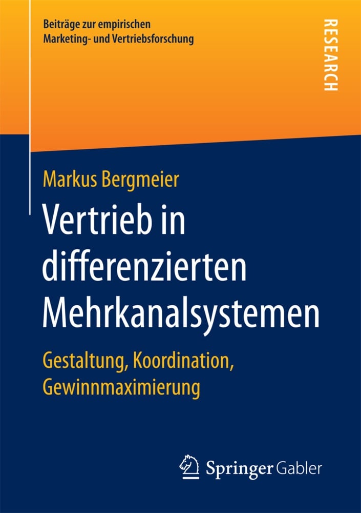 Vertrieb In Differenzierten Mehrkanalsystemen - Markus Bergmeier  Kartoniert (TB)
