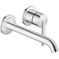 Duravit Balcoon Einhebel-Waschtischmischer Minusflow, BA1070004010 Unterputz-Einhebelmischer, Ausladung 221mm, ohne
