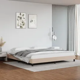 vidaXL Bettgestell 200 x 200 cm Braun