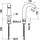 Laufen Curvetronic Sensor-Armatur Edelstahl