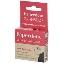 paperdent Zahnseide Vegan Wassermelo.minze gewachst 30m
