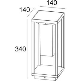 Deko-Light Samas Solar 340 Stehleuchte IP54