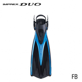 Tusa Imprex Duo - Geräteflosse - blau - Gr. S