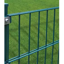 PEDDY SHIELD Doppelstabmattenzaun 3 Matten 1,23 x 6 m grün
