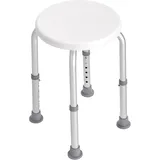 Mophorn - Duschstuhl für Innendusche, höhenverstellbarer Hocker, rutschfester Badewannensitz für Senioren, Behinderte und Erwachsene, 136,1 kg