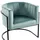 Beliani Sessel LARVIK II Samtstoff 72 x 71 x 70 cm Mintgrün