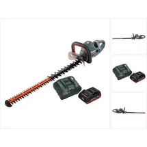 Metabo HS 18 LTX BL 75 Akku Heckenschere 18 V 75 cm Brushless + 1x Akku 4,0 Ah + Ladegerät
