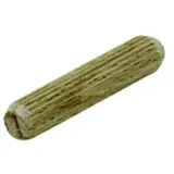 Hettich Holzdübel Geriffelt 8 mm x 40 mm 40 Stück FSC®