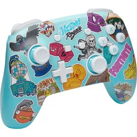 PowerA Fortnite Sticker Mania Controller Mehrfarbig für Nintendo Switch