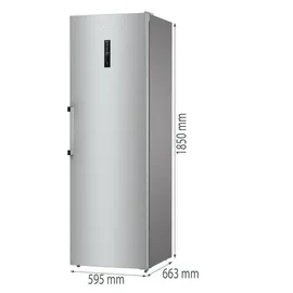 Gorenje R619DAXL6 Kühlschrank (398 l, 1850 mm hoch, Grau)