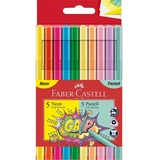 Faber-Castell Grip Filzstifte farbsortiert,